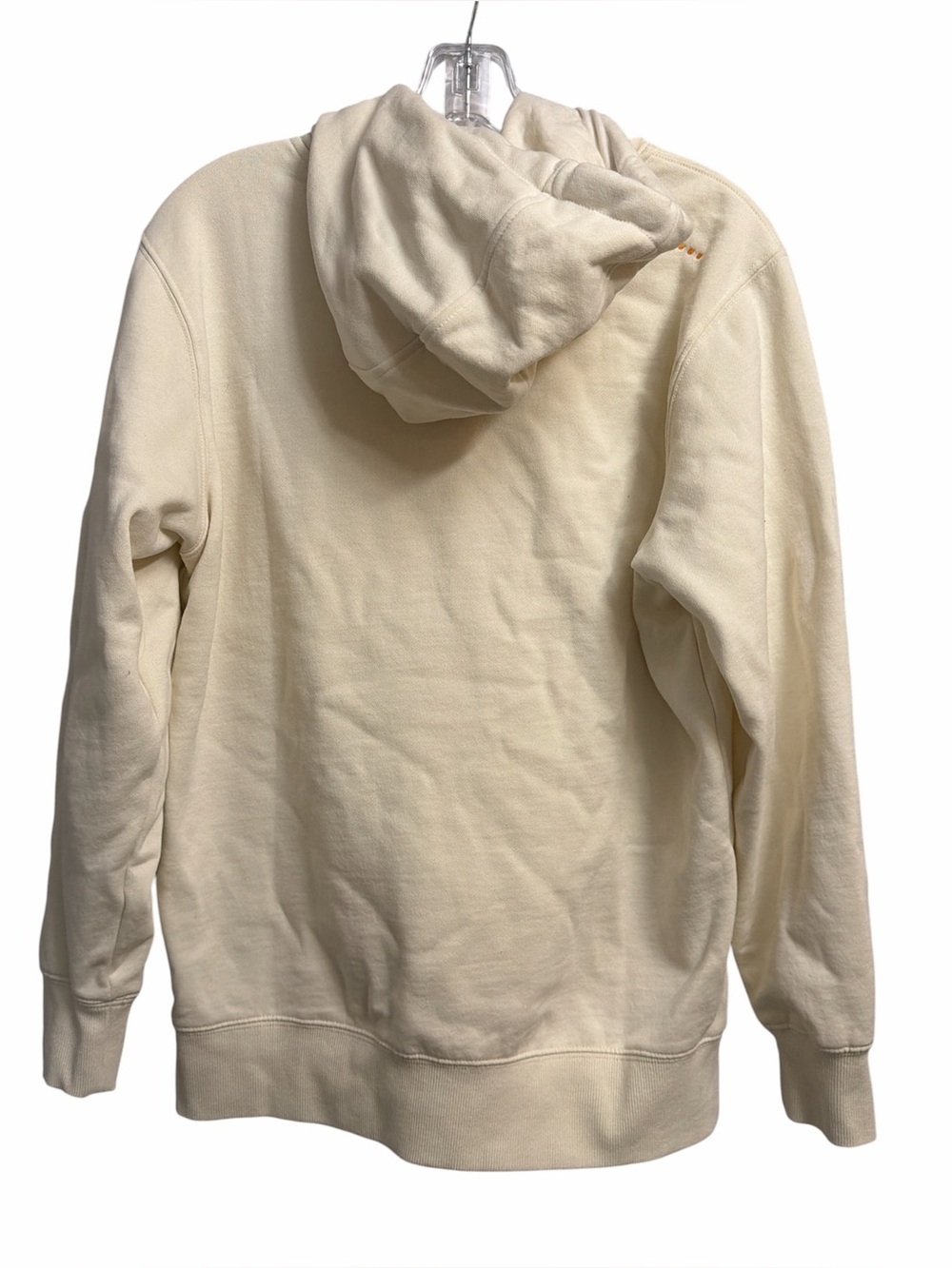 Ariat Cream Hoodie with Pink Script Sleeve - Picture 5 of 8